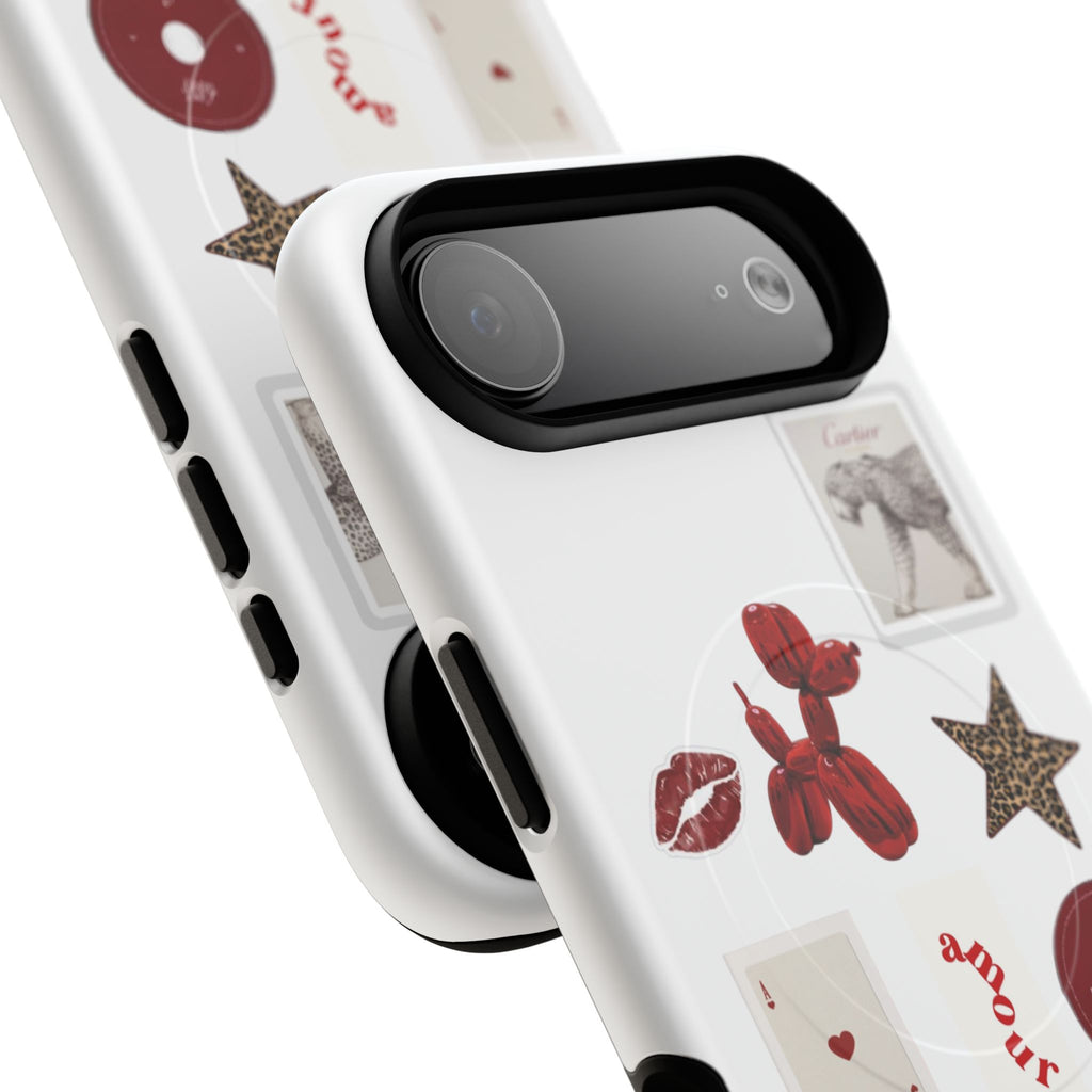 SAEVO Crimson Instinct Magnetic iPhone Case