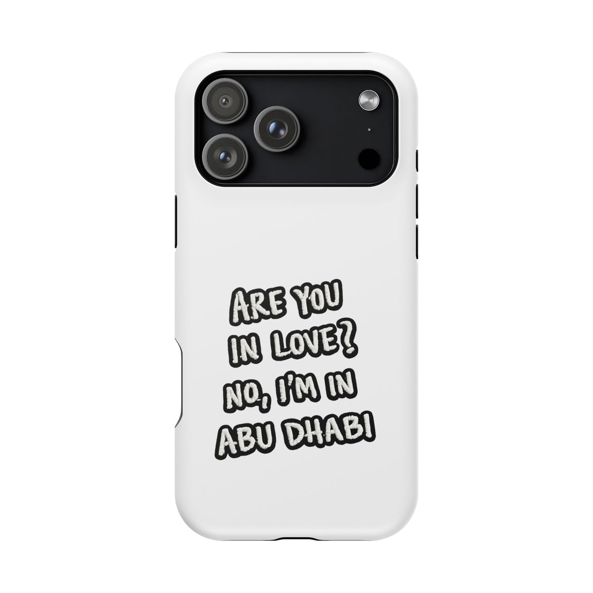 Abu Dhabi Love Magnetic Impact-Resistant Case