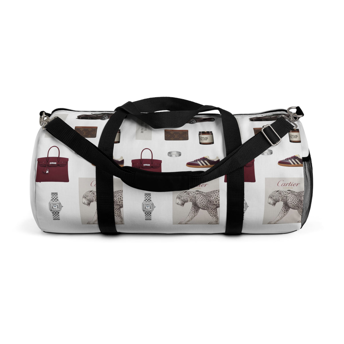 SAEVO Bordeaux Luxe Duffel Bag