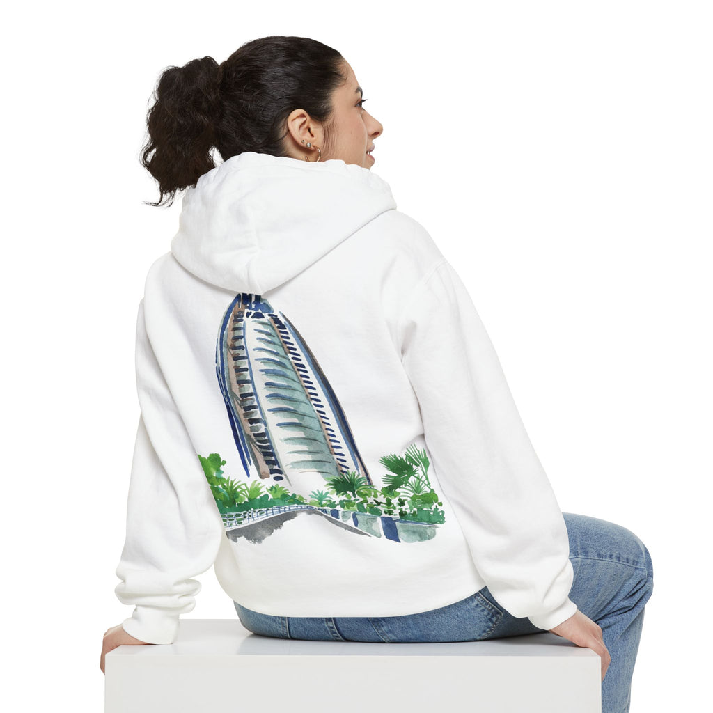 SAEVO Burj Al Arab Watercolor Hoodie