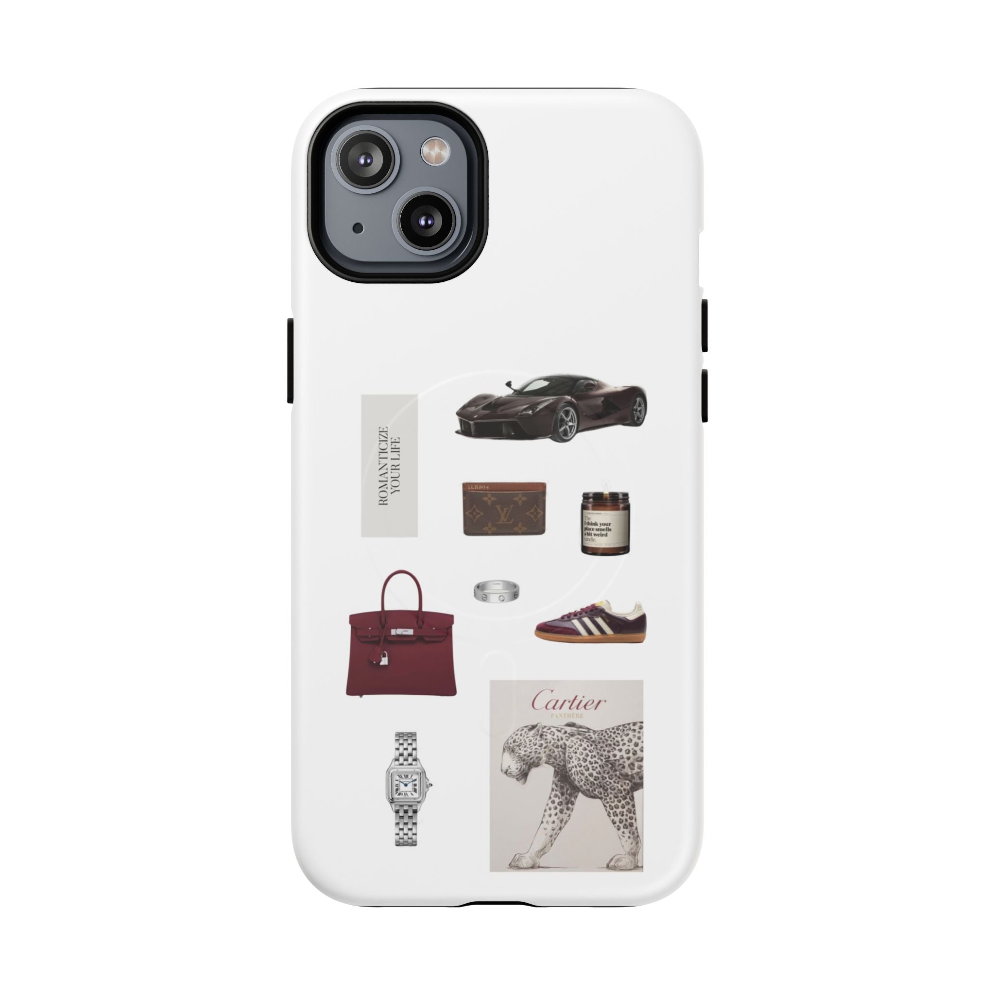 SAEVO Bordeaux Luxe Magnetic iPhone Case