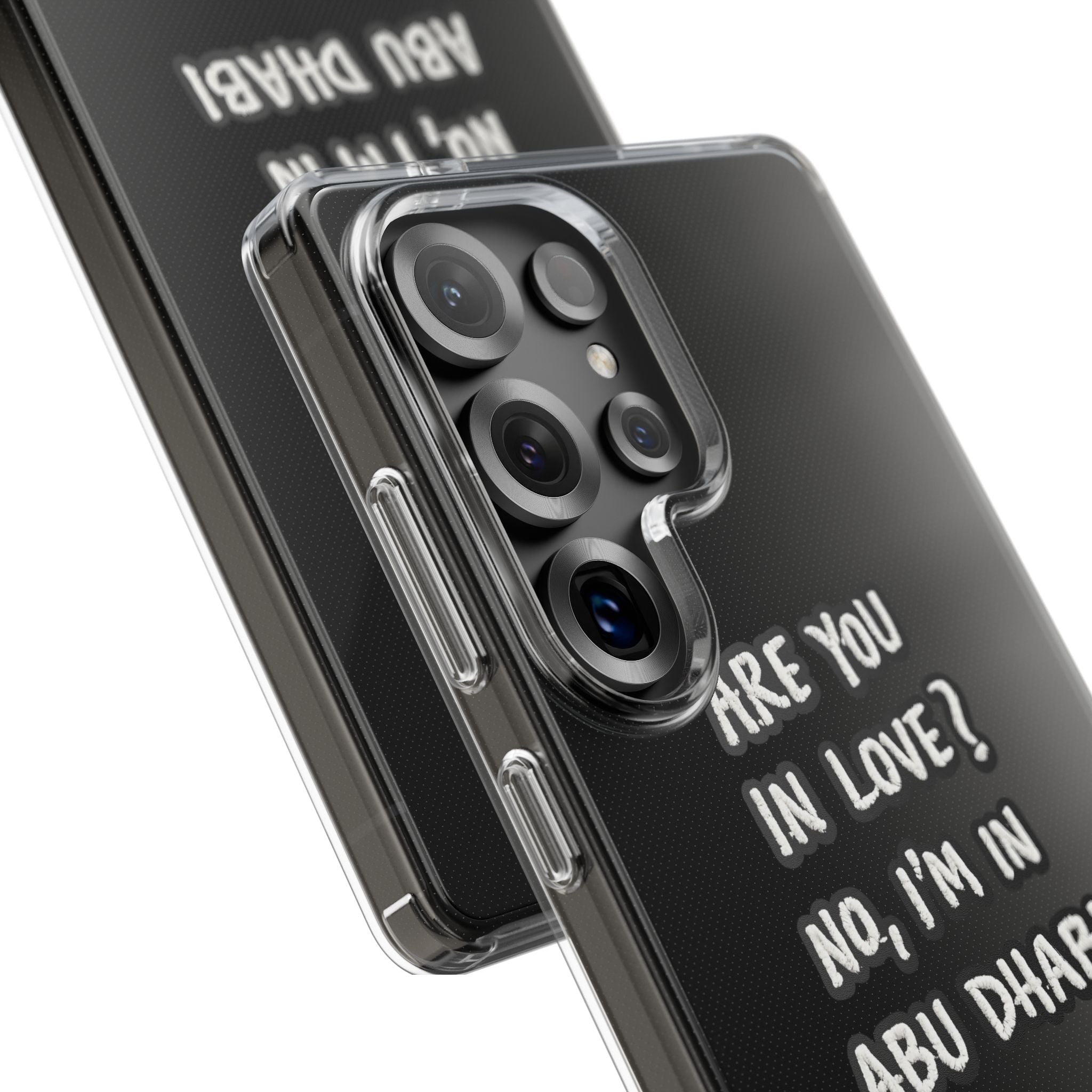 Abu Dhabi Love Clear Case