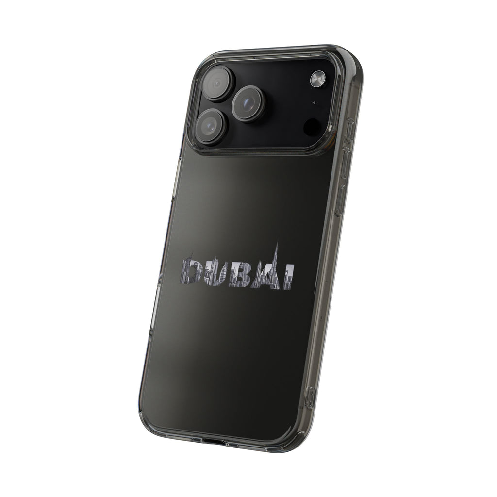 Dubai Skyline Clear Impact-Resistant Case