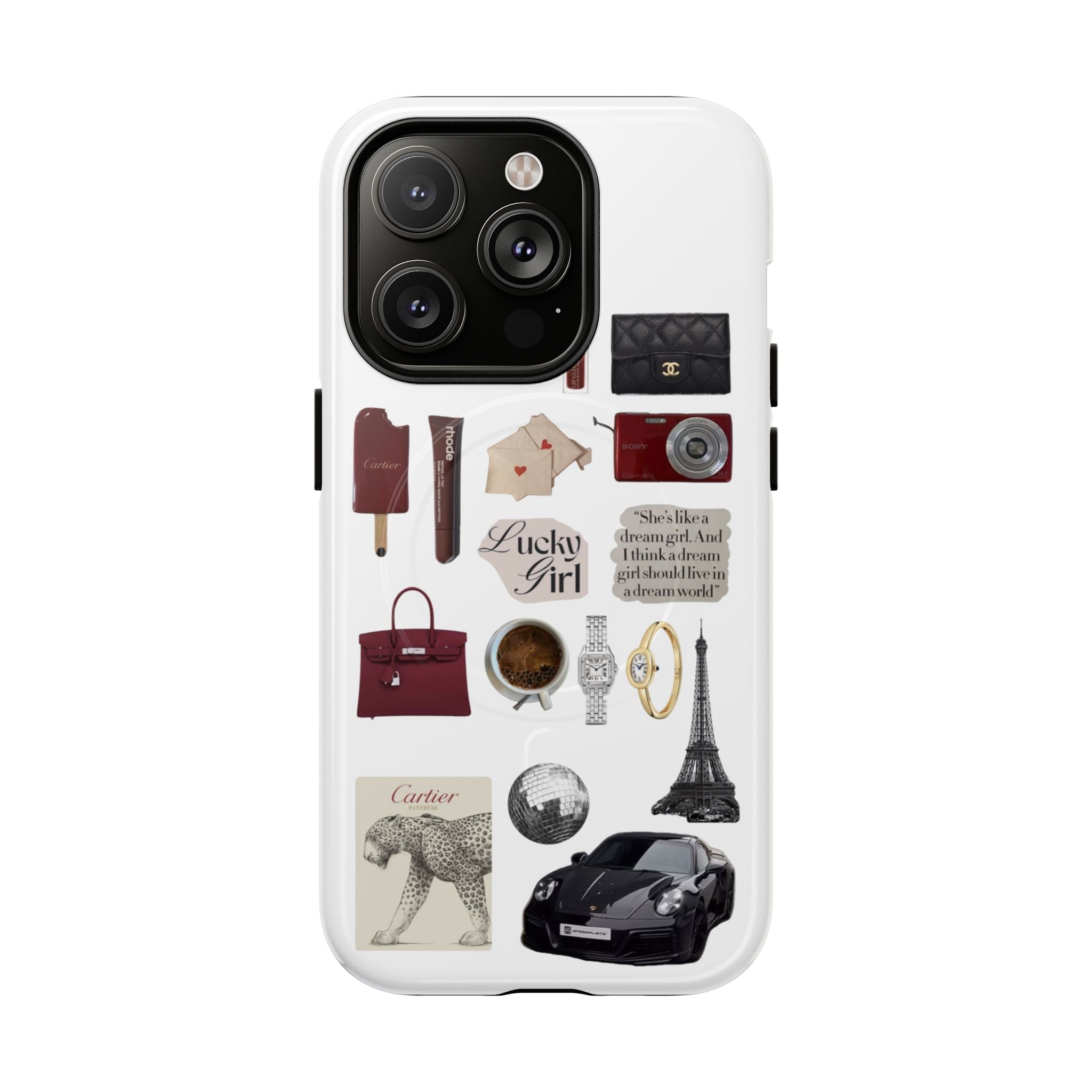 SAEVO Rouge Muse Magnetic iPhone Case