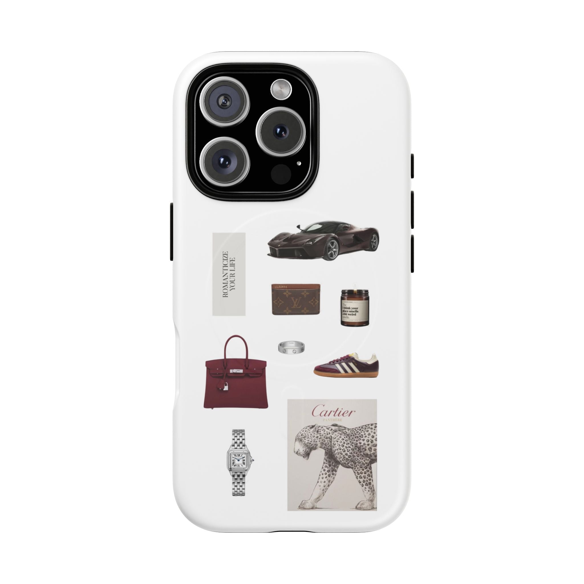 SAEVO Bordeaux Luxe Magnetic iPhone Case