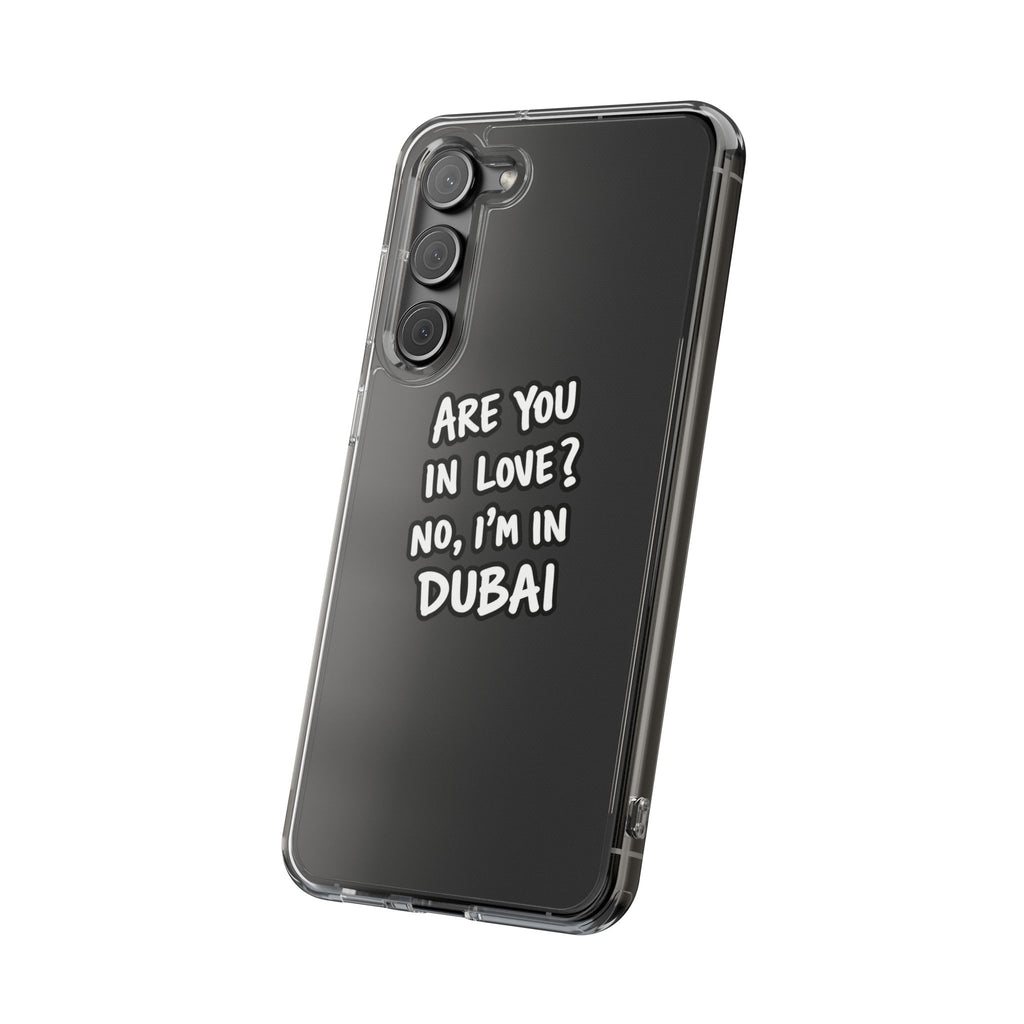 Dubai Love Clear Impact-Resistant Case