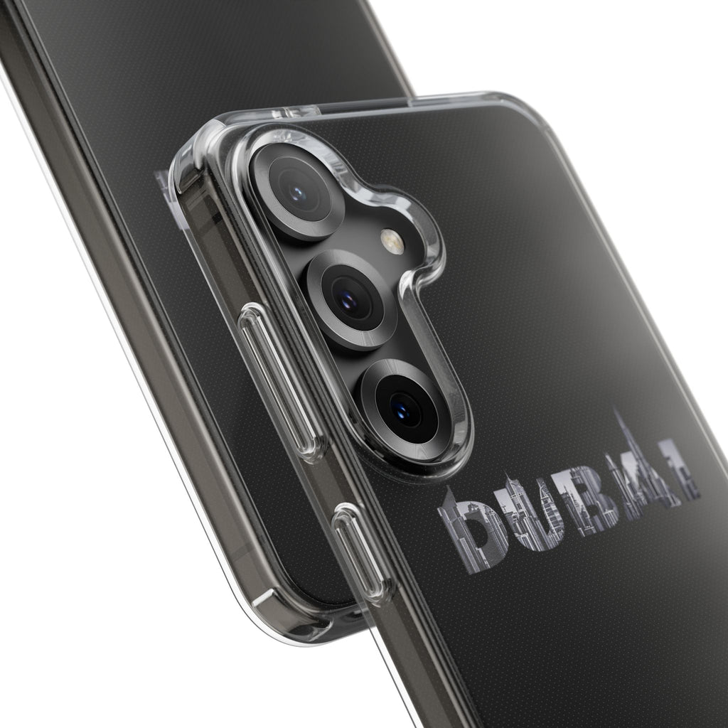 Dubai Skyline Clear Impact-Resistant Case