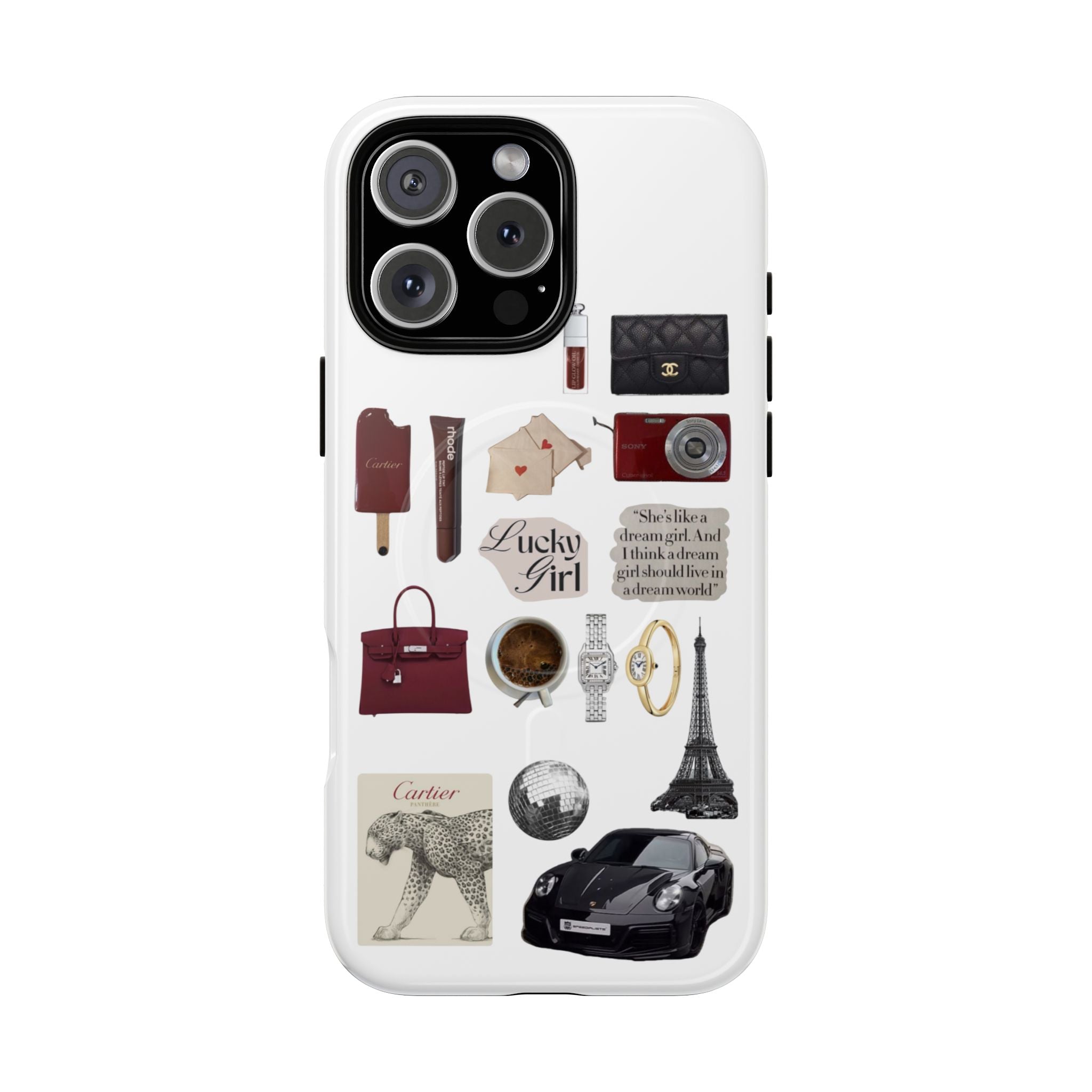 SAEVO Rouge Muse Magnetic iPhone Case