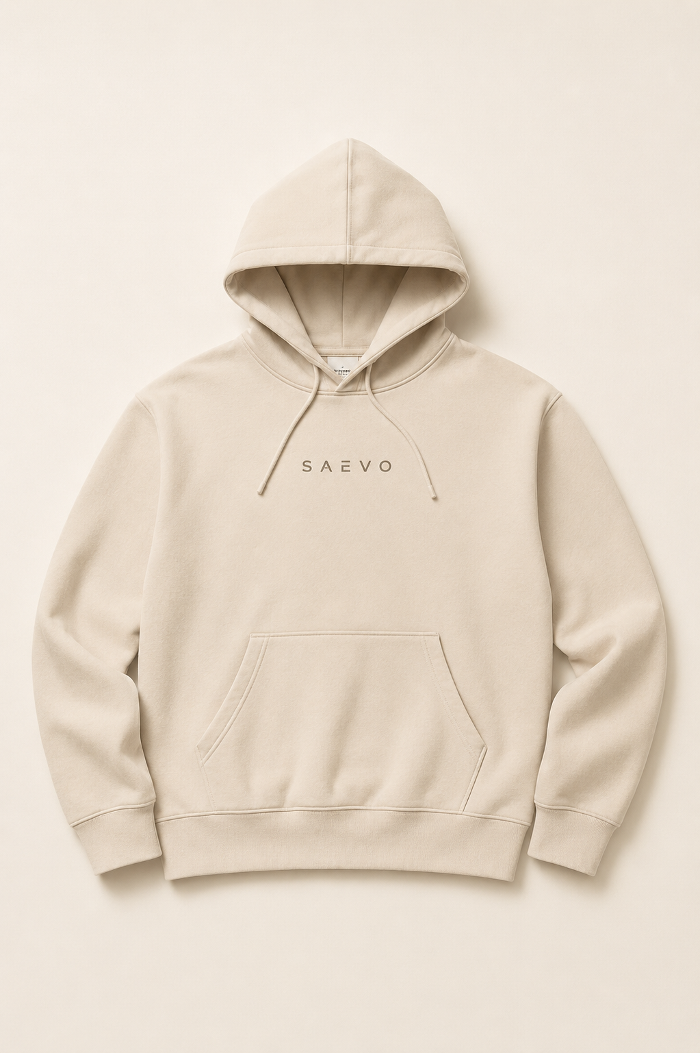 SAEVO Beige Hoodie