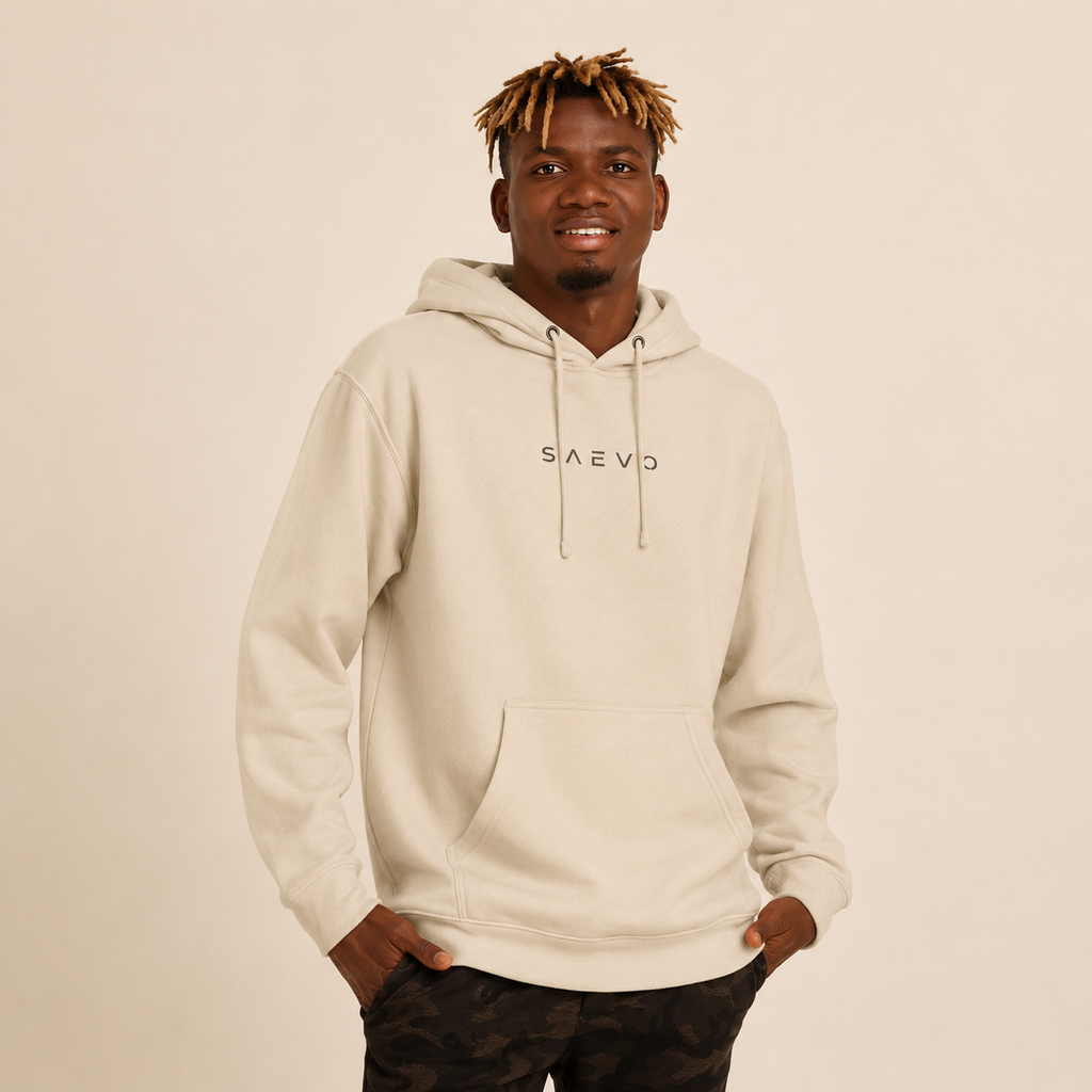 SAEVO Beige Hoodie