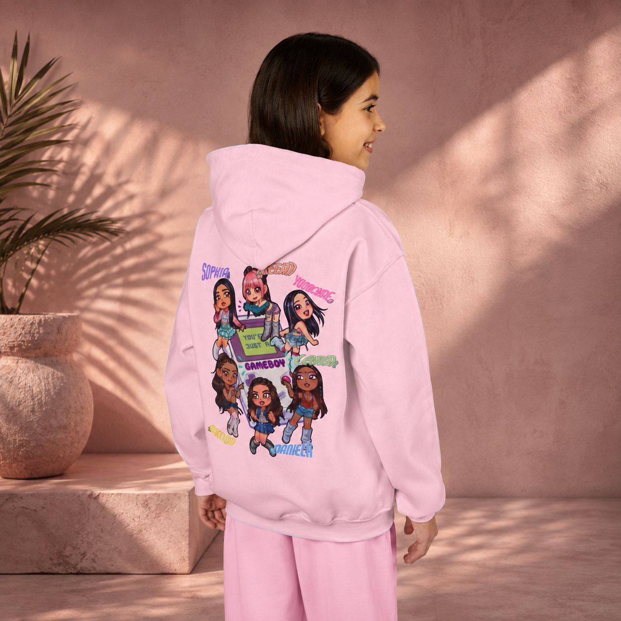 H's Katseye Kids Hoodie