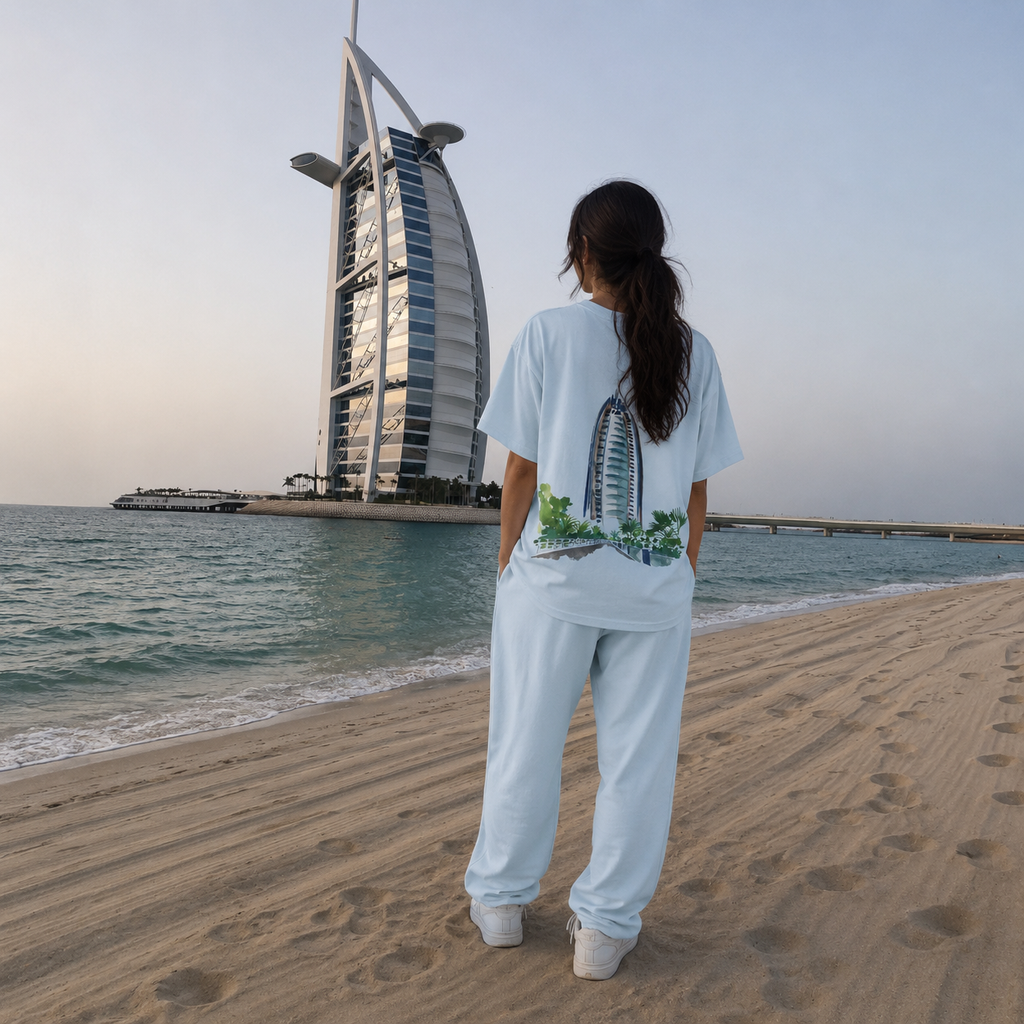 Burj Al Arab Watercolor Top